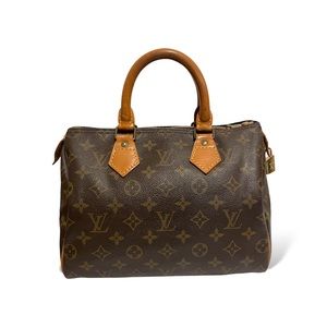 ❤️SOLD❤️Vintage Louis Vuitton Speedy 25 tote iconic Monogram Canvas/Leather